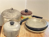 Assortment of pans and pie plates