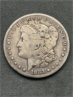 1883 S Morgan Silver Dollar