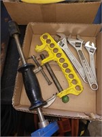CRESENT WRENCHES, SLIDE PULL & MISC TOOLS