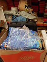 Box of blanket and cases
