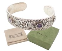 Gucci Detailed Cuff Bracelet