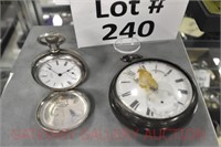 (2) Pocket Watches: