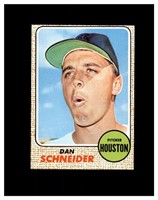 1968 Topps #57 Dan Schneider EX to EX-MT+