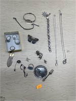 Sterling items 121.6 grams