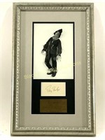 Framed Original Signature Wizard of Oz Scarecrow