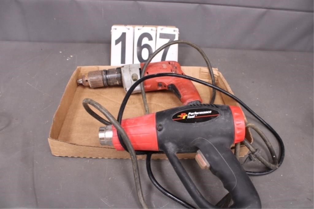 Performance Tool Heat Gun - Milwaukee Drill Warms-