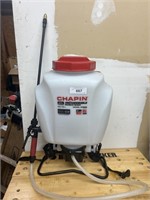 CHAPIN BACK PACK SPRAYER, BATTERY NOT INCLUDED