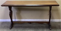 WOOD CONSOLE TABLE