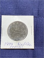 1984 Canada proof like coin