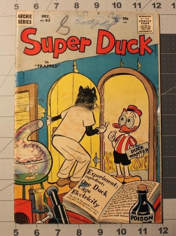 Super Duck Comics #83 Dec 1958