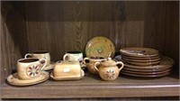 Shelf lot of matching Pennsbury pottery, , 4