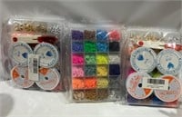$30.00 3 Pack Clay Beads for Bracelet Making,