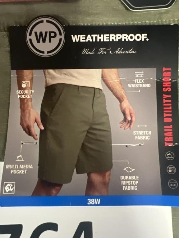 WP trail utility short 38