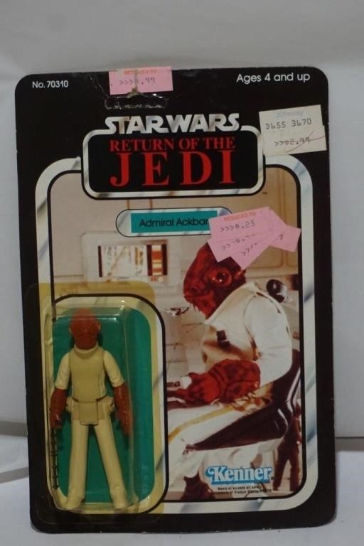 1983 Star Wars Admiral Ackbar Figure