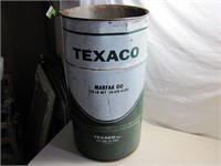 Vintage Texaco Oil Drum