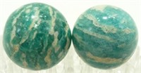 Amazonite Spheres