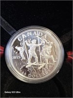 2015 $15 Fine Silver Coin Wild Rivers Exploration