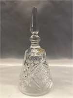 VINTAGE LEAD CRYSTAL HANDCUT BELL FROM GERMANY