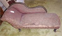 RARE Victorian childs fainting couch all orig