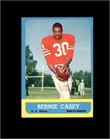 1963 Topps #137 Bernie Casey EX to EX-MT+