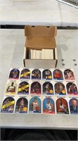 Lot of basketball cards set may not be complete.