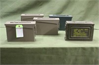 (5) Ammo Cans