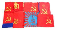 FLAGS OF THE SOVIET REPUBLICS LOT OF 8