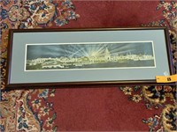 1915 PANAMA PACIFIC INTERNATIONAL EXPO FRAMED PIC.