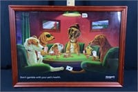 HEARTGARD DOGS PLAYING POKER ADVERTISMENT