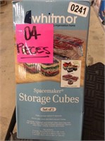Whitmor Spacemaker Storage Cubes 4pk