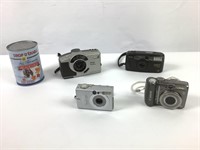4 appareil-photos dont Kodak Advantix 4100ix