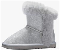 ($24) K KomForme Girls Snow Boots, 5
