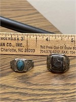 Turquoise Colored Ring & Men’s Ring