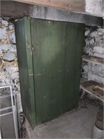 Antique single door cabinet