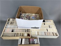 Boxes of Baseball/Football Cards 80s and 90s