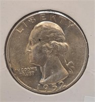 1952-D  Washington Quarter