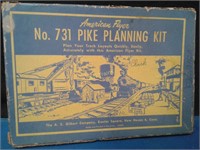 AMERICAN FLYER #731 Pike Planning Kit