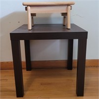 End table & foot stool