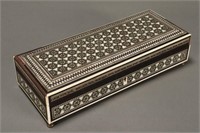 19th Century Anglo Indian Sadeli Micro Mosaic Box,