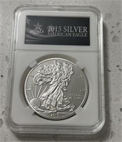 2015 American silver eagle copy coin