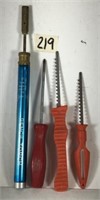Snap On Red SDDP300R USA Screwdriver, Pencil Torch
