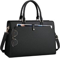 Rainsmore Laptop Tote Bag  15.6 inch Black