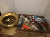 Misc, spittoon and Nordic Ware sheet