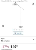 Floor Lamps (Open Box, Powers On)