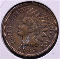 1889 INDIAN HEAD CENT AU DETAILS