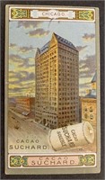 CHICAGO, ILL: Victorian CHOCOLATE Card (1900)