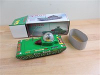 Sparking Fire Tank MF956 Tin Toy