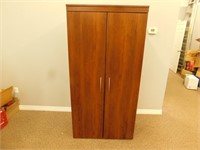 5 Tier wooden shelf with doors 15X36X72