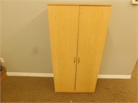 4 Tier wooden shelf with doors 15X30X60