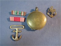US Navy Pins & Compass